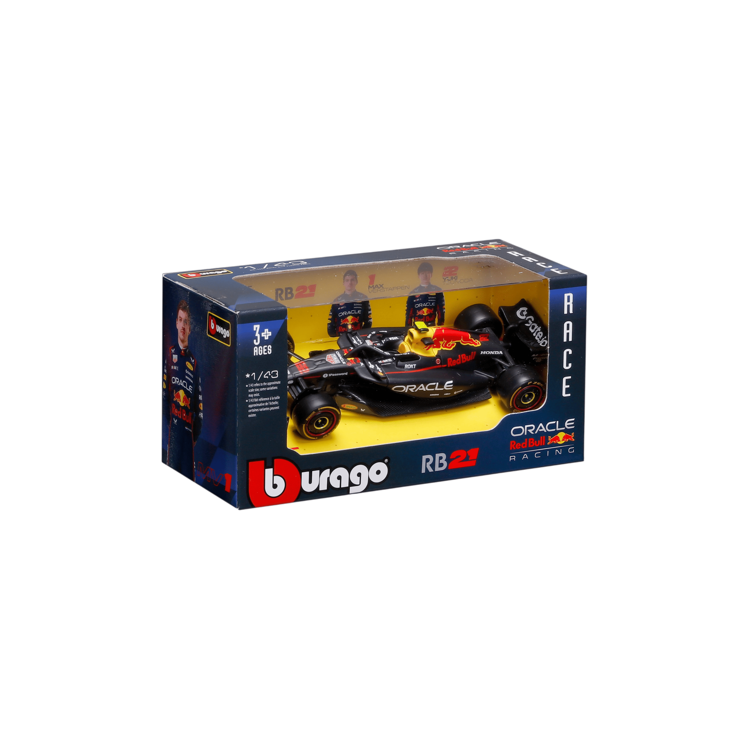 1:43 F1 2025 - Oracle Red Bull Racing RB21 #22 Yuki Tsunoda in Window Box - Image 12
