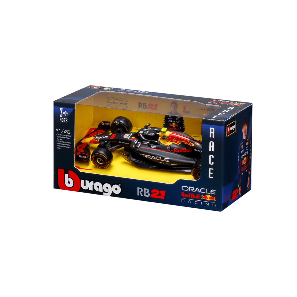 1:43 F1 2025 - Oracle Red Bull Racing RB21 #22 Yuki Tsunoda in Window Box