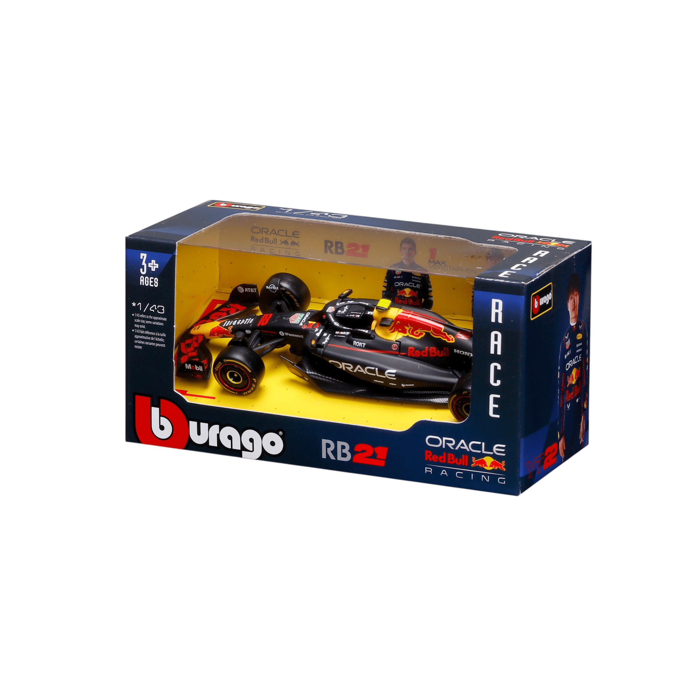 1:43 F1 2025 - Oracle Red Bull Racing RB21 #22 Yuki Tsunoda in Window Box - Image 11