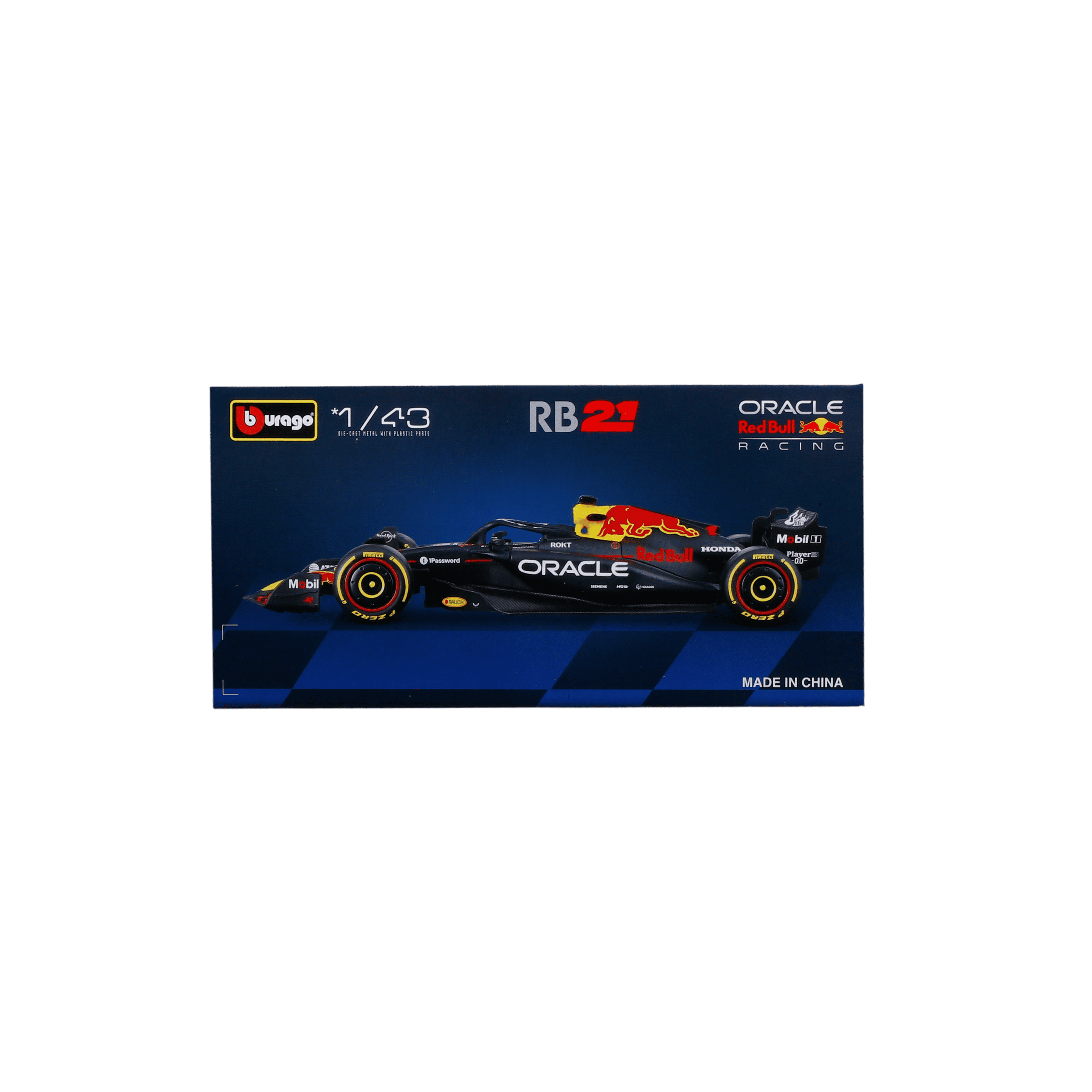 1:43 F1 2025 - Oracle Red Bull Racing RB21 #22 Yuki Tsunoda in Window Box - Image 9