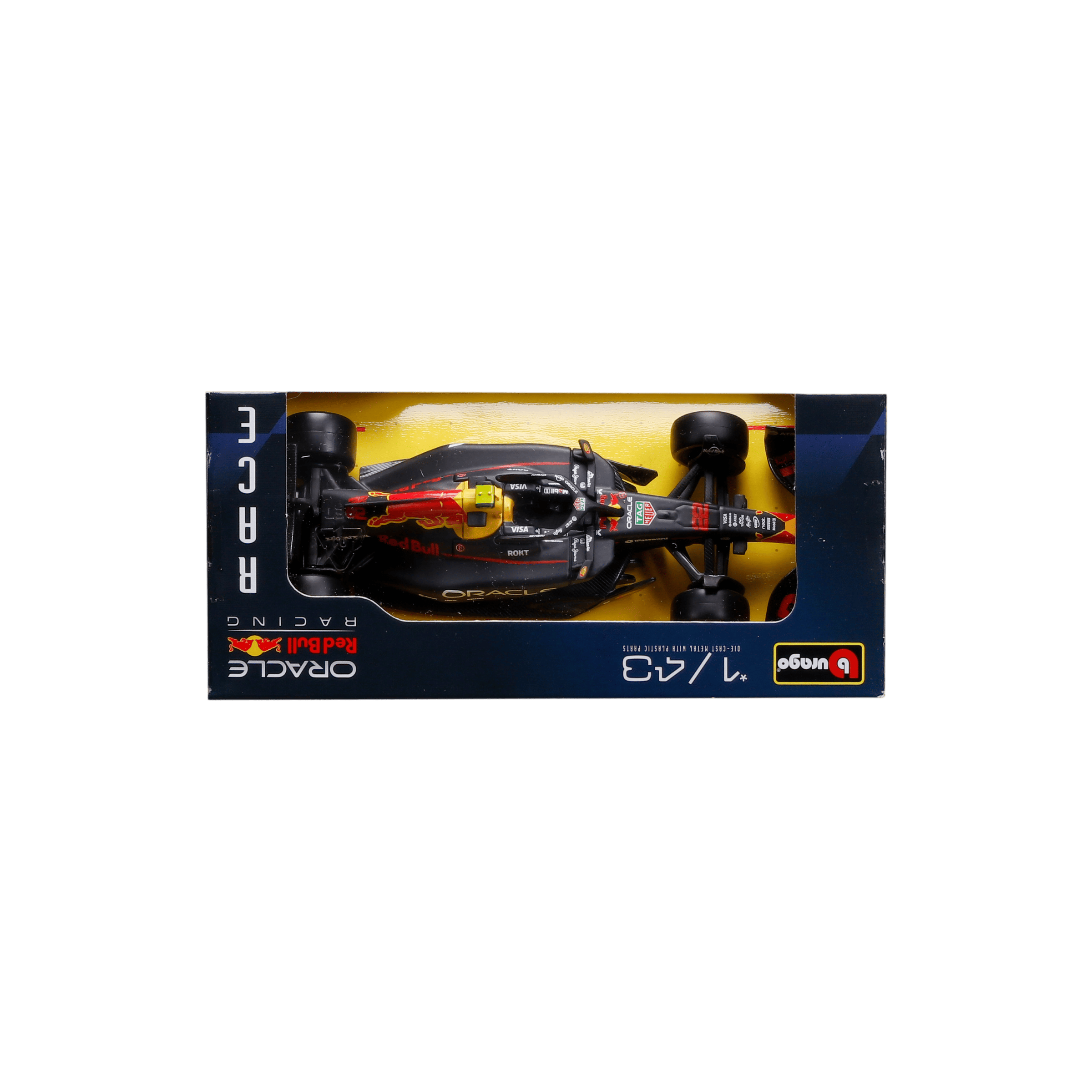 1:43 F1 2025 - Oracle Red Bull Racing RB21 #22 Yuki Tsunoda in Window Box - Image 7