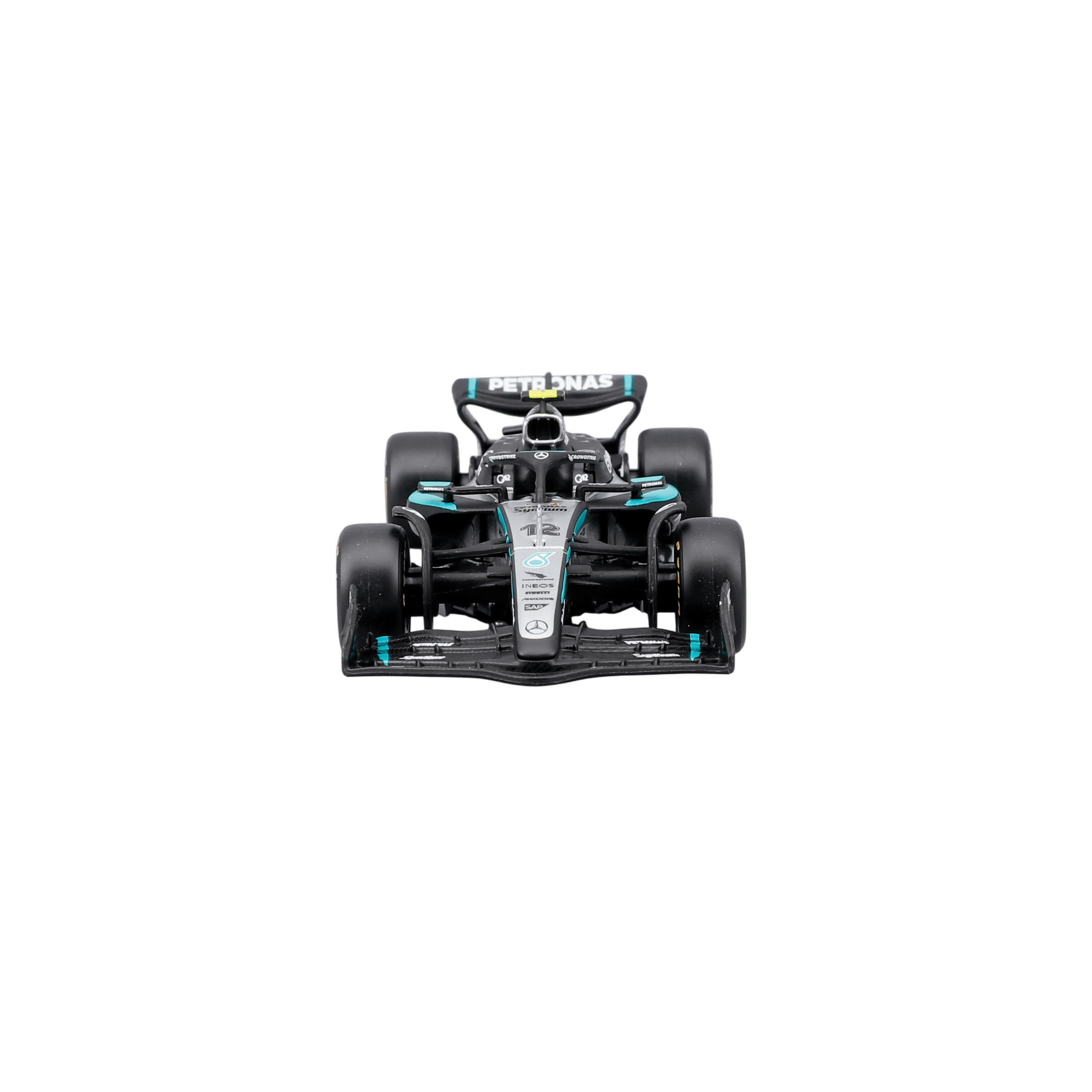 1:43 F1 2025 - Mercedes-AMG W16 #12 Kimi Antonelli in Window Box - Image 6