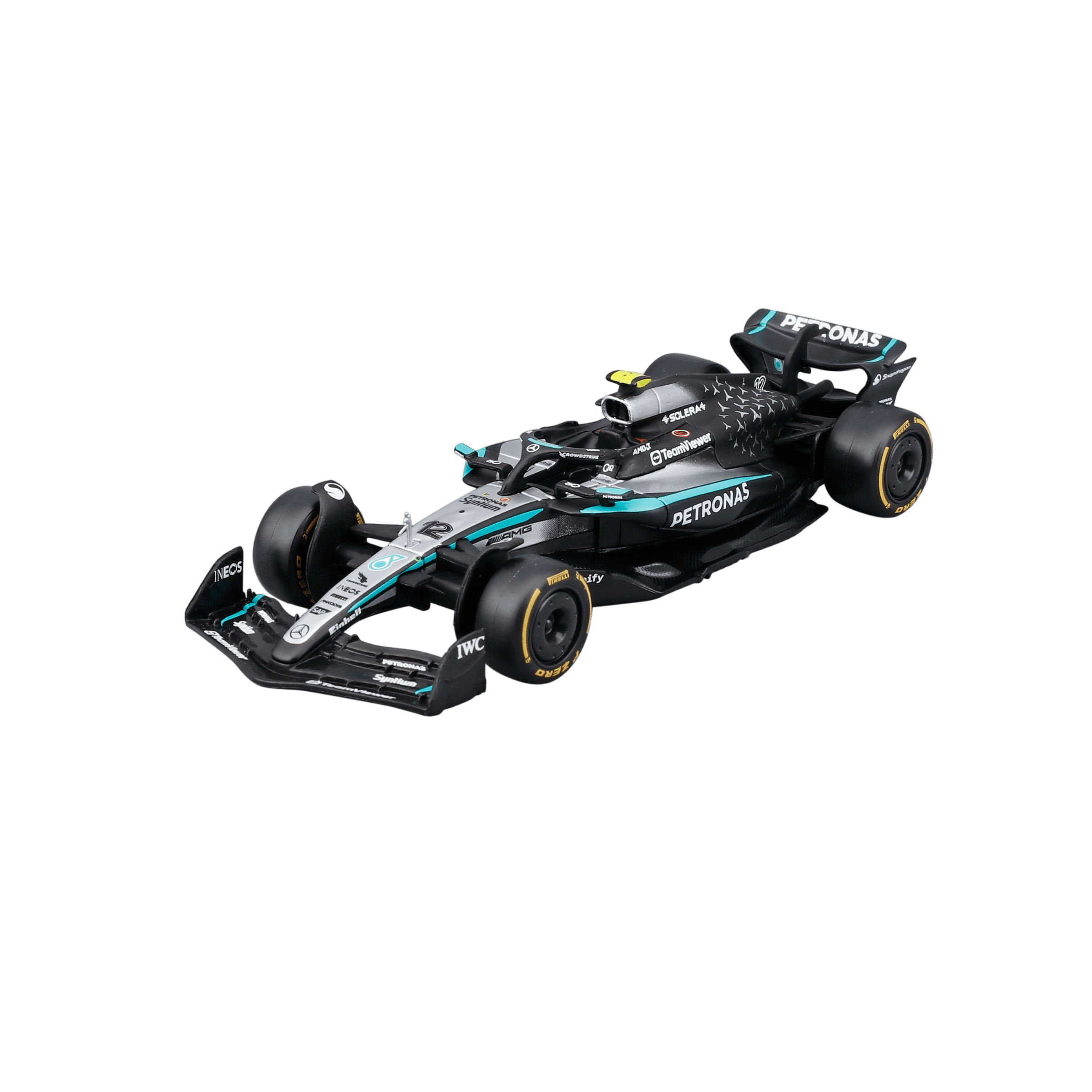 1:43 F1 2025 - Mercedes-AMG W16 #12 Kimi Antonelli in Window Box - Image 3