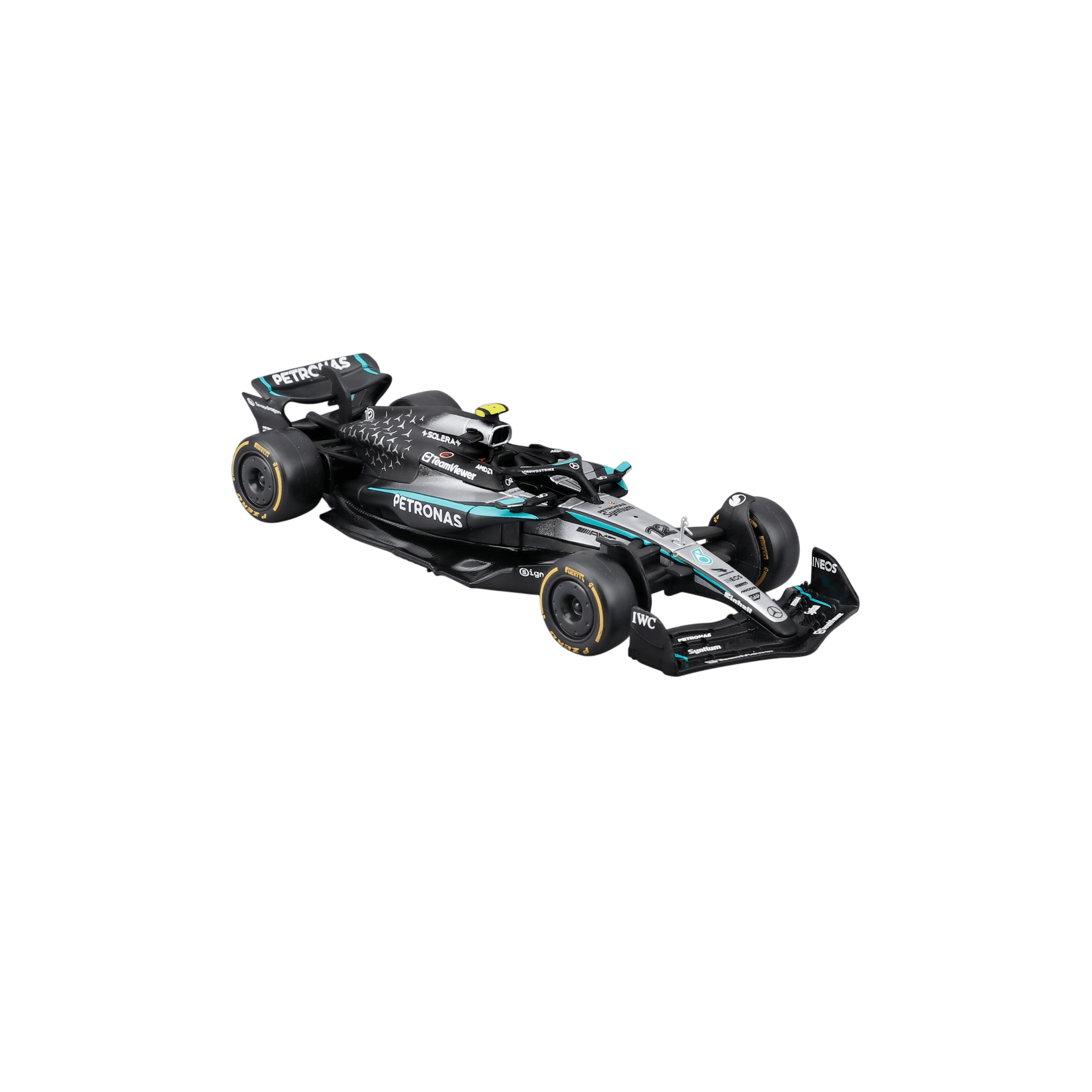 1:43 F1 2025 - Mercedes-AMG W16 #12 Kimi Antonelli in Window Box - Image 4