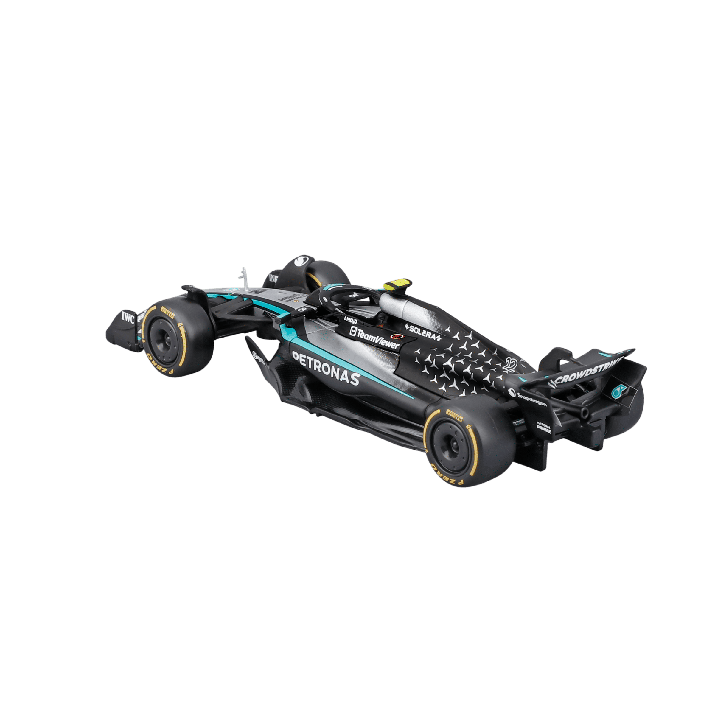 1:43 F1 2025 - Mercedes-AMG W16 #12 Kimi Antonelli in Window Box - Image 2