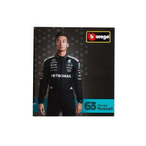 1:43 F1 2025 - Mercedes-AMG W16 #63 George Russell in Window Box - Image 9
