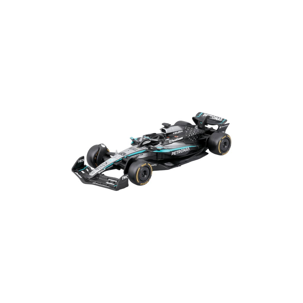 1:43 F1 2025 - Mercedes-AMG W16 #63 George Russell in Window Box