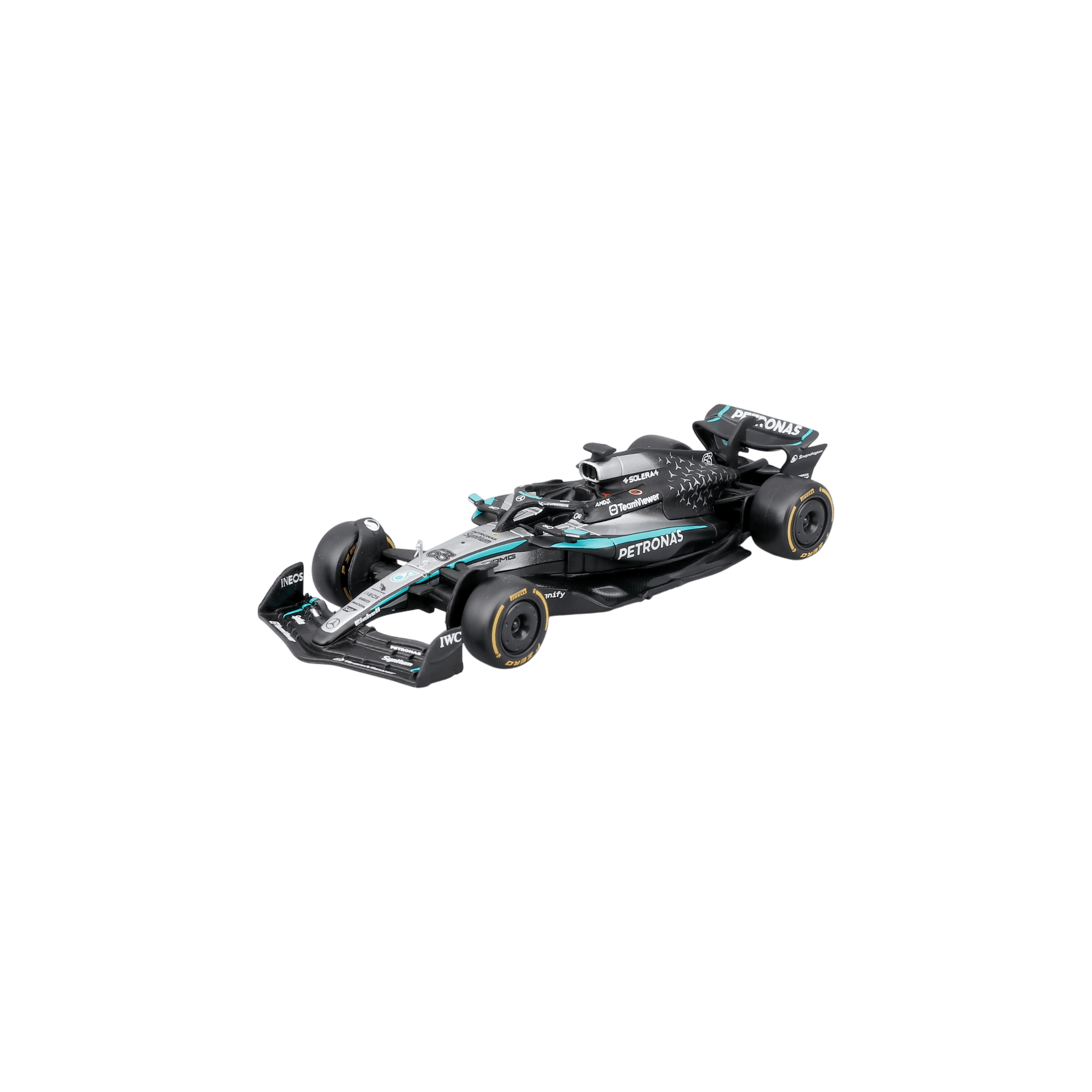 1:43 F1 2025 - Mercedes-AMG W16 #63 George Russell in Window Box - Image 4