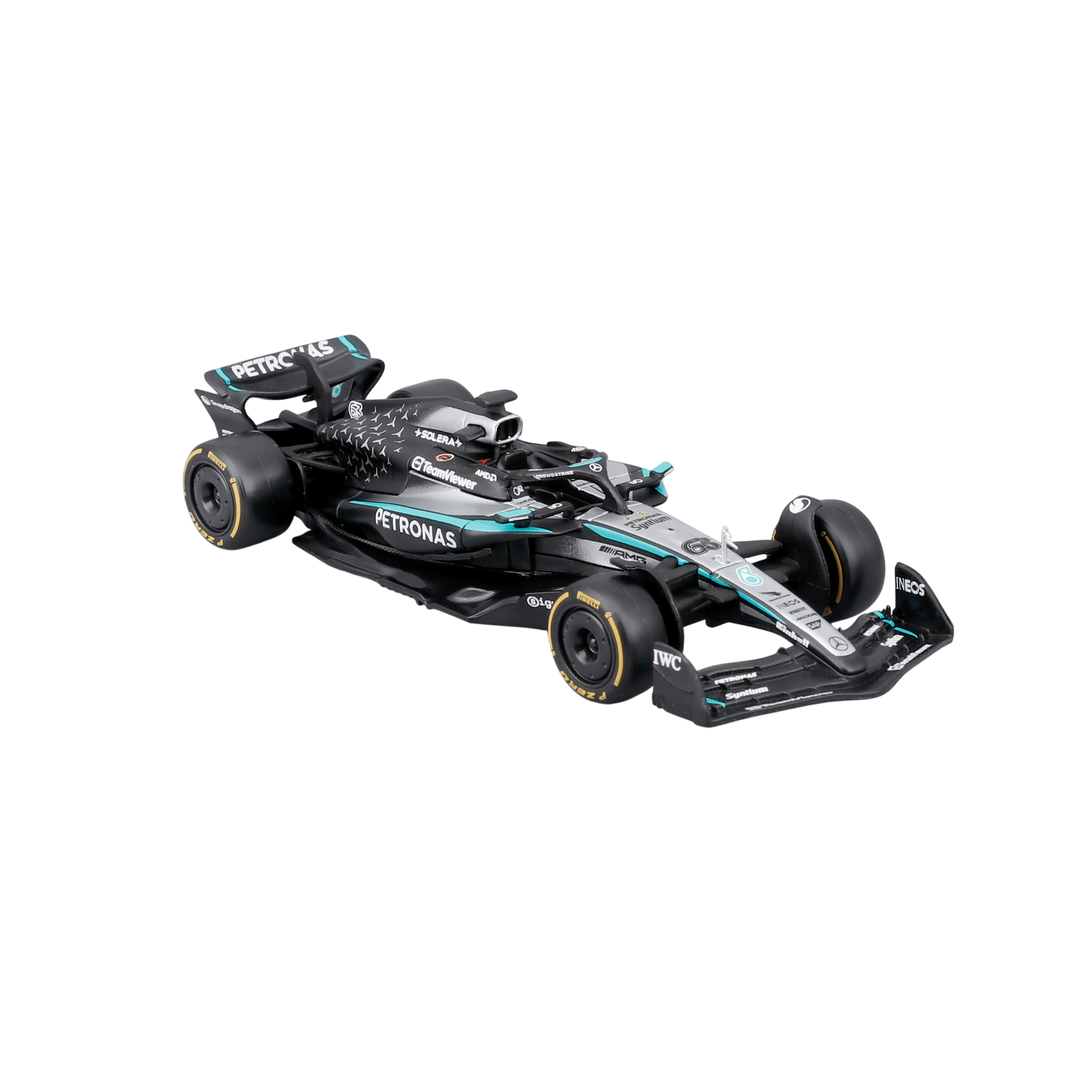 1:43 F1 2025 - Mercedes-AMG W16 #63 George Russell in Window Box - Image 3