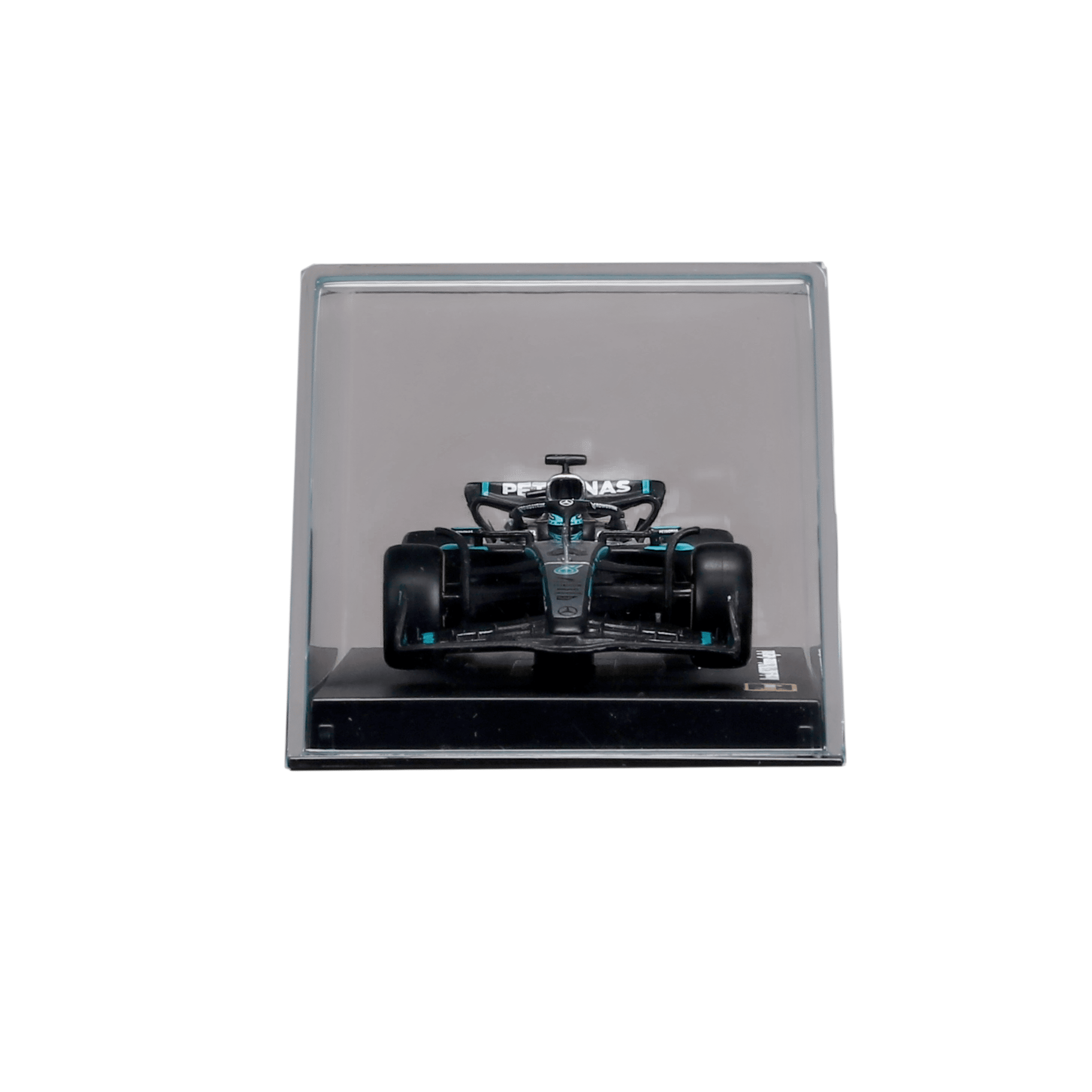 1:43 F1 2025 - Mercedes-AMG W16 #63 George Russell in Acrylic Box - Image 9