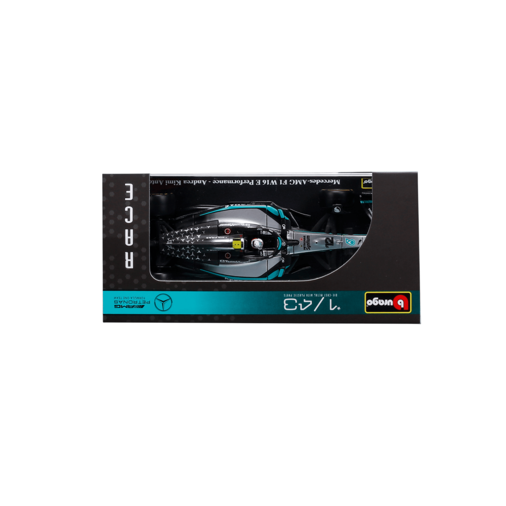 1:43 F1 2025 - Mercedes-AMG W16 #12 Kimi Antonelli in Acrylic Box