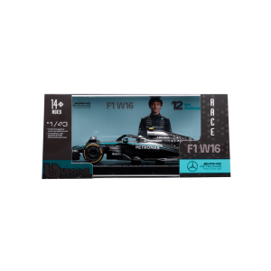 1:43 F1 2025 - Mercedes-AMG W16 #12 Kimi Antonelli in Acrylic Box - Image 9