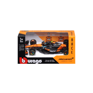 1:43 McLaren MCL39 #4 Lando Norris without helmet in Window Box - Image 1