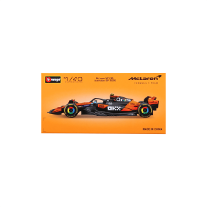 1:43 McLaren MCL39 #4 Lando Norris without helmet in Window Box - Image 3