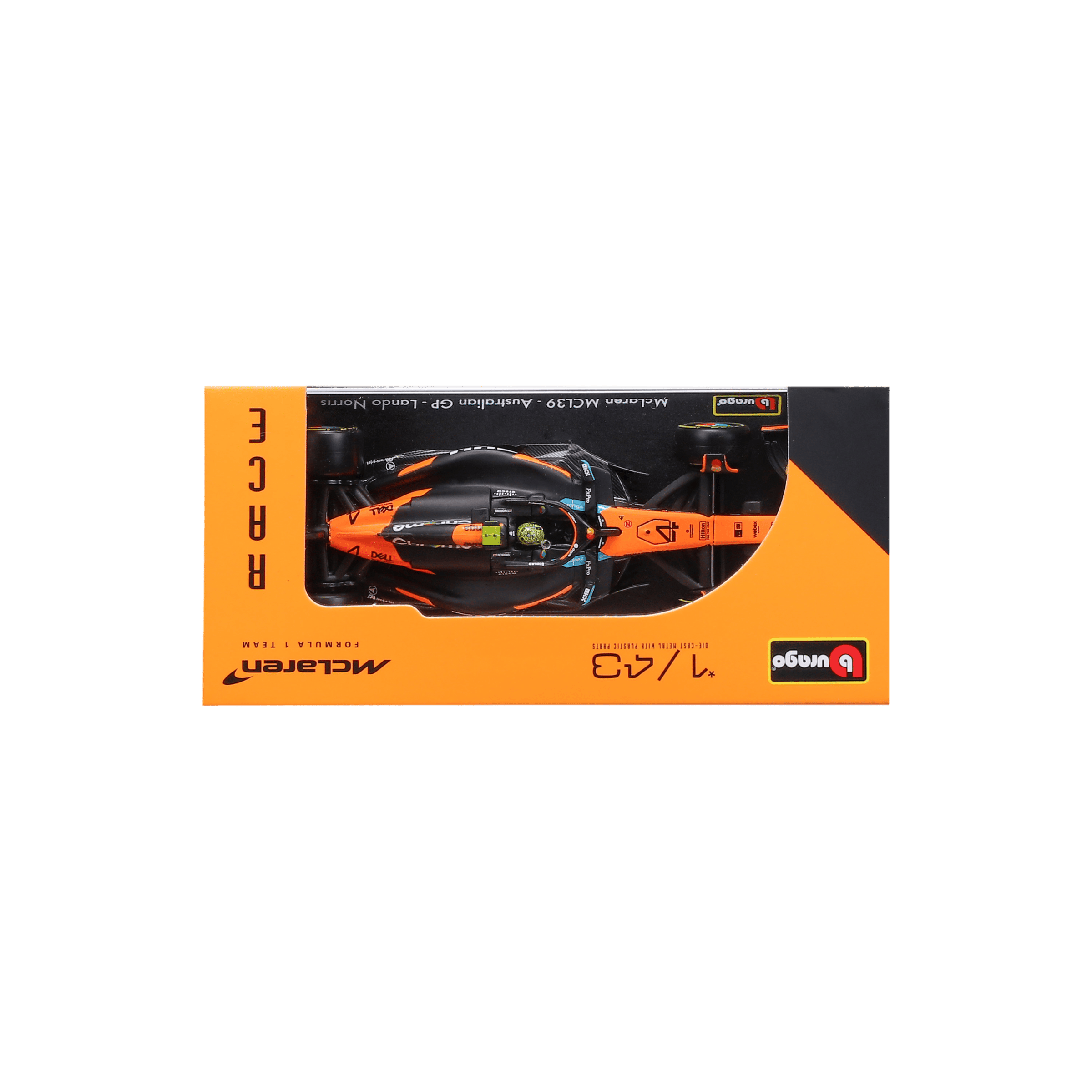 1:43 F1 2025 - McLaren MCL39 #4 Lando Norris in Acrylic Box - Image 8