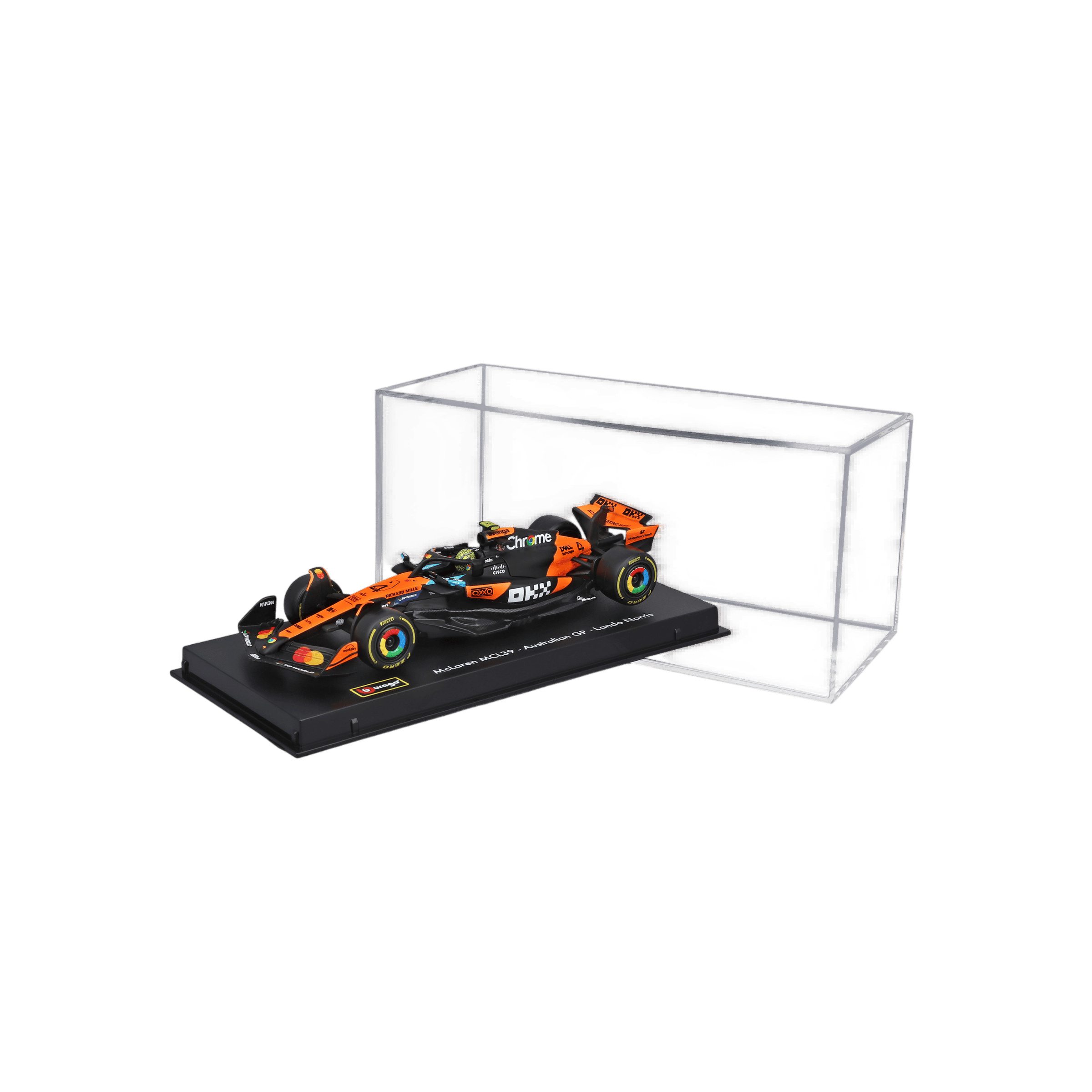 1:43 F1 2025 - McLaren MCL39 #4 Lando Norris in Acrylic Box - Image 2