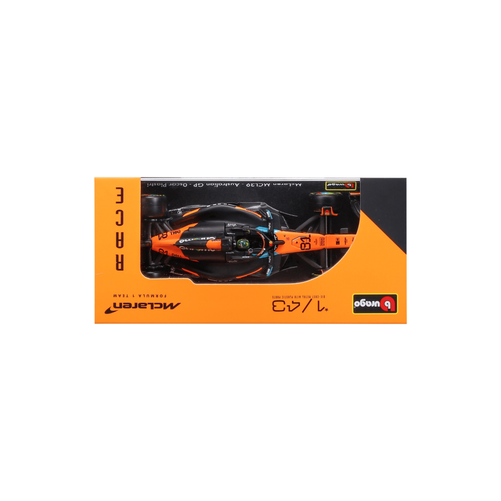 1:43 F1 2025 - McLaren MCL39 #81 Oscar Piastri in Acrylic Box