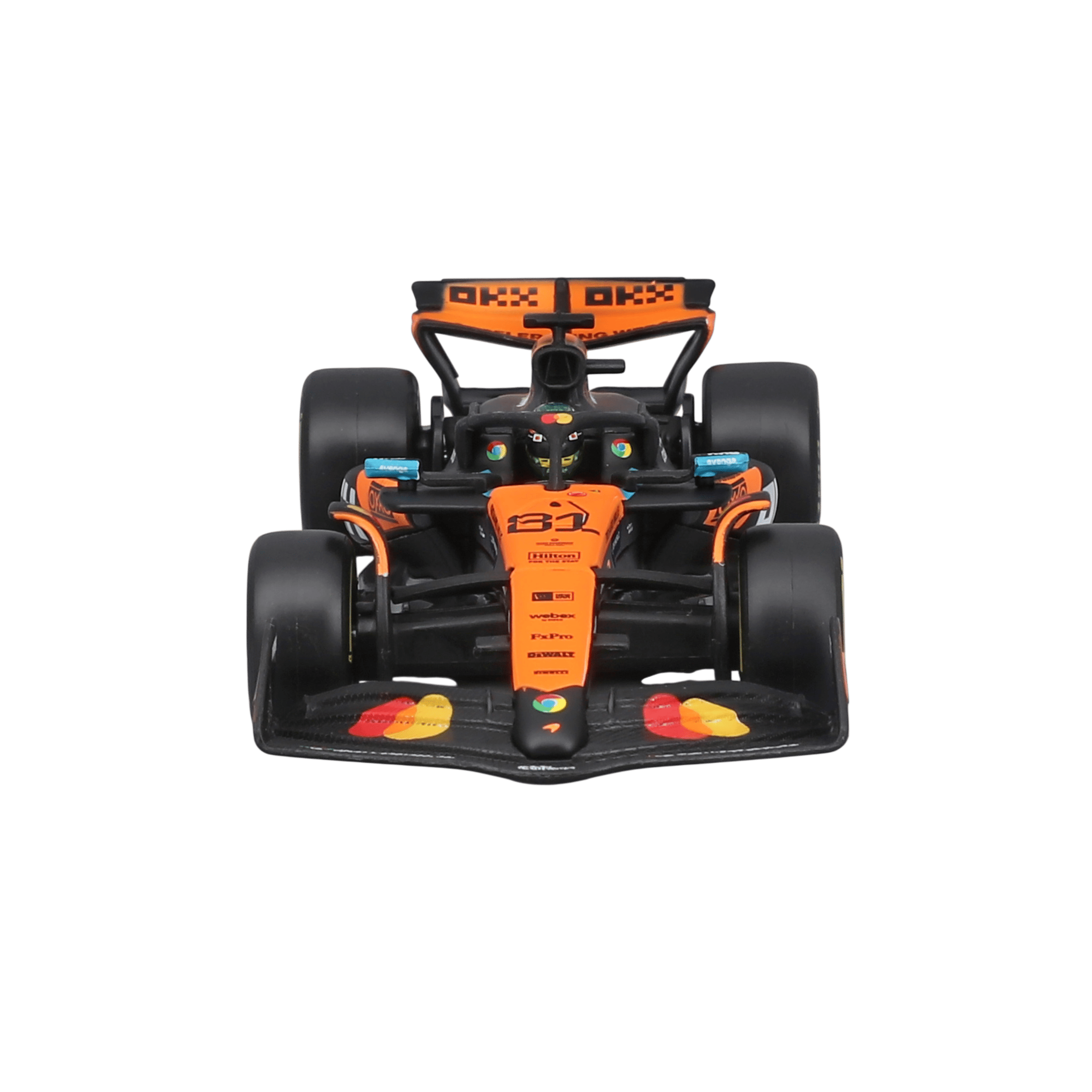 1:43 F1 2025 - McLaren MCL39 #81 Oscar Piastri in Acrylic Box - Image 10