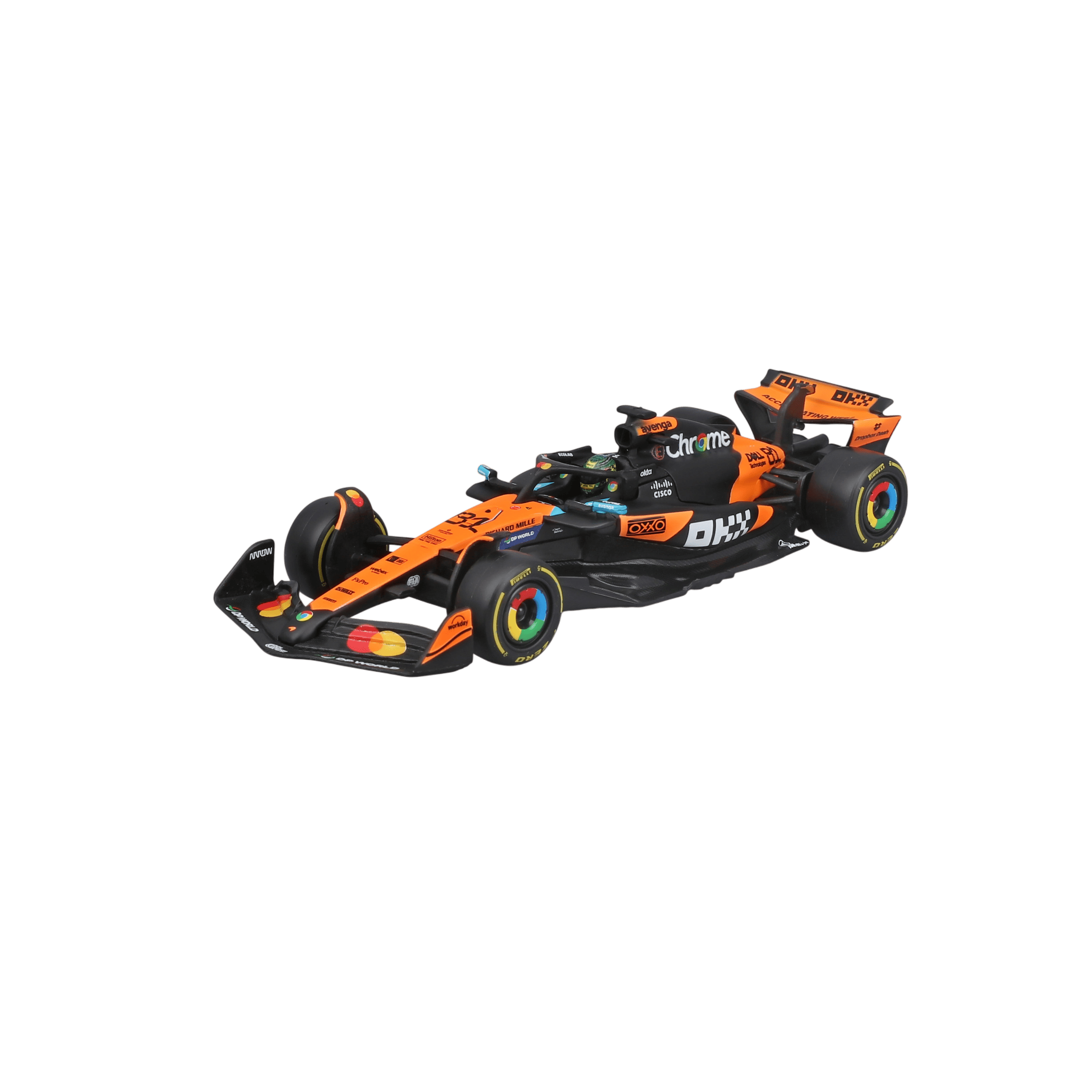 1:43 F1 2025 - McLaren MCL39 #81 Oscar Piastri in Acrylic Box - Image 8