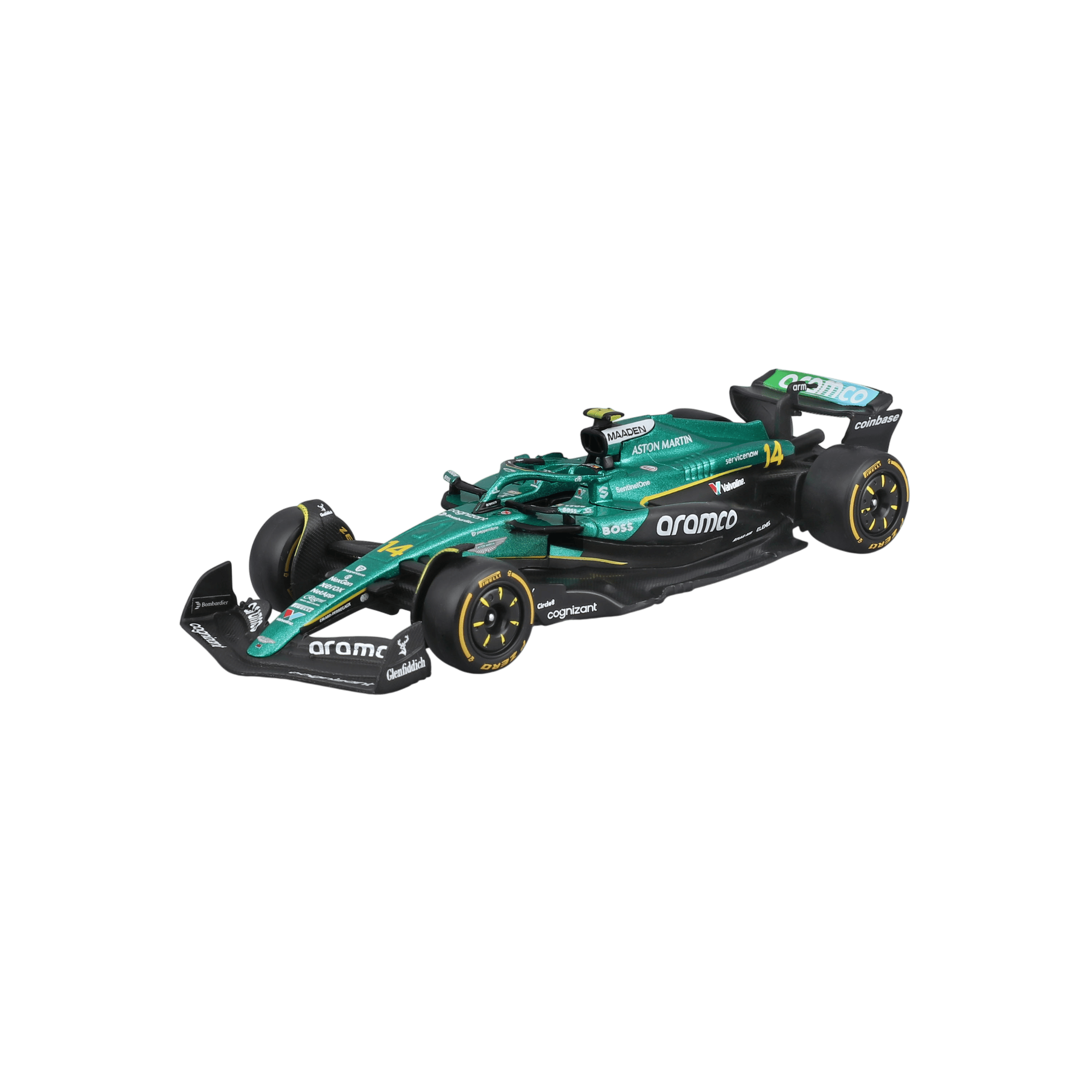 1:43 F1 2025 - Aston Martin AMR25 #14 Fernando Alonso in Window Box - Image 4