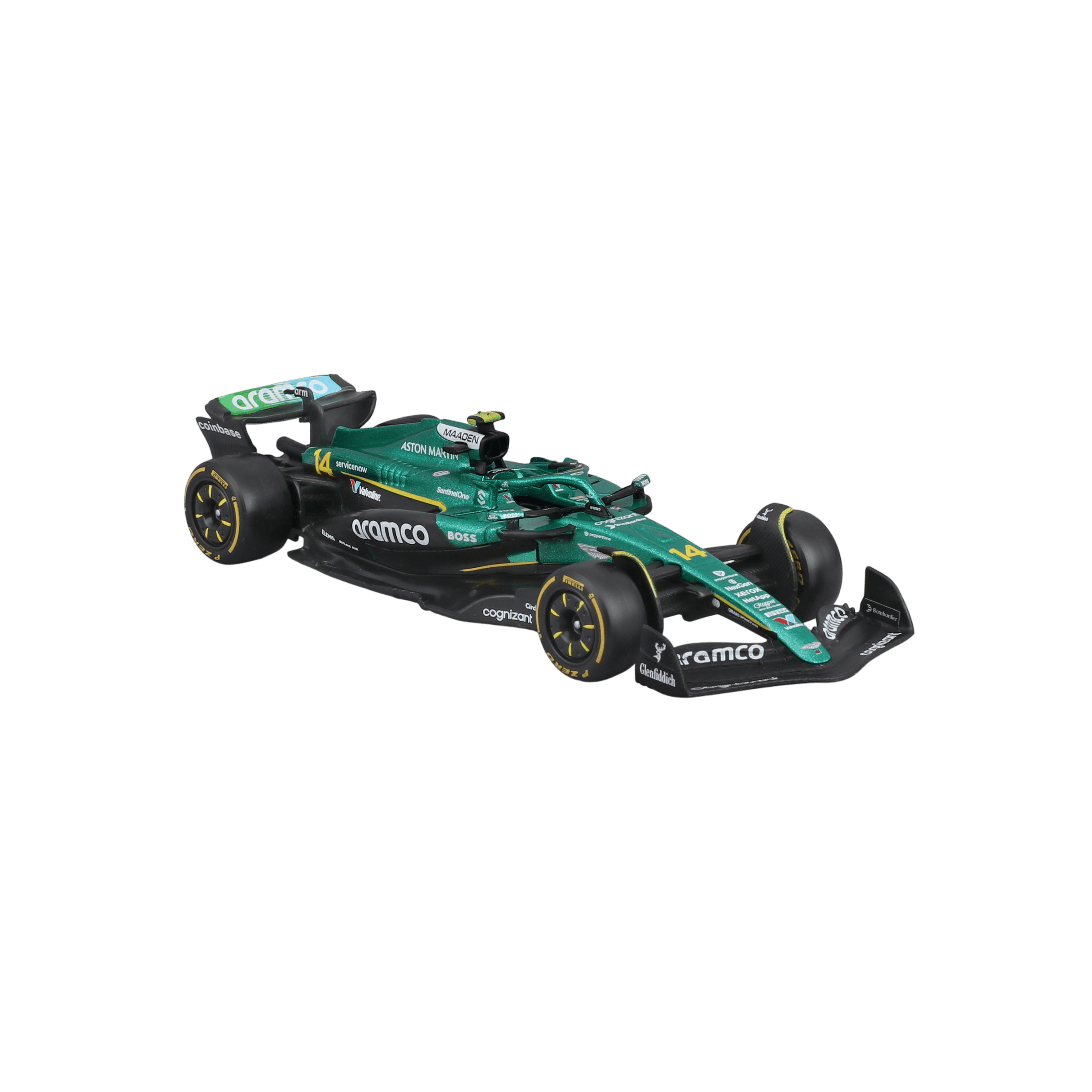1:43 F1 2025 - Aston Martin AMR25 #14 Fernando Alonso in Window Box - Image 3