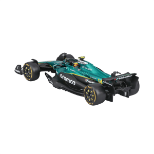 1:43 Aston Martin AMR25 #14 Fernando Alonso with helmet in Acrylic Box - Image 7
