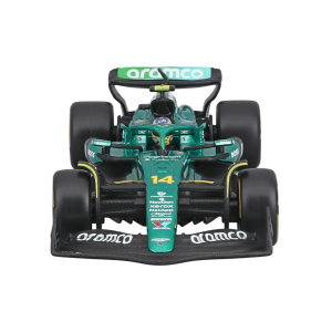 1:43 Aston Martin AMR25 #14 Fernando Alonso with helmet in Acrylic Box - Image 6