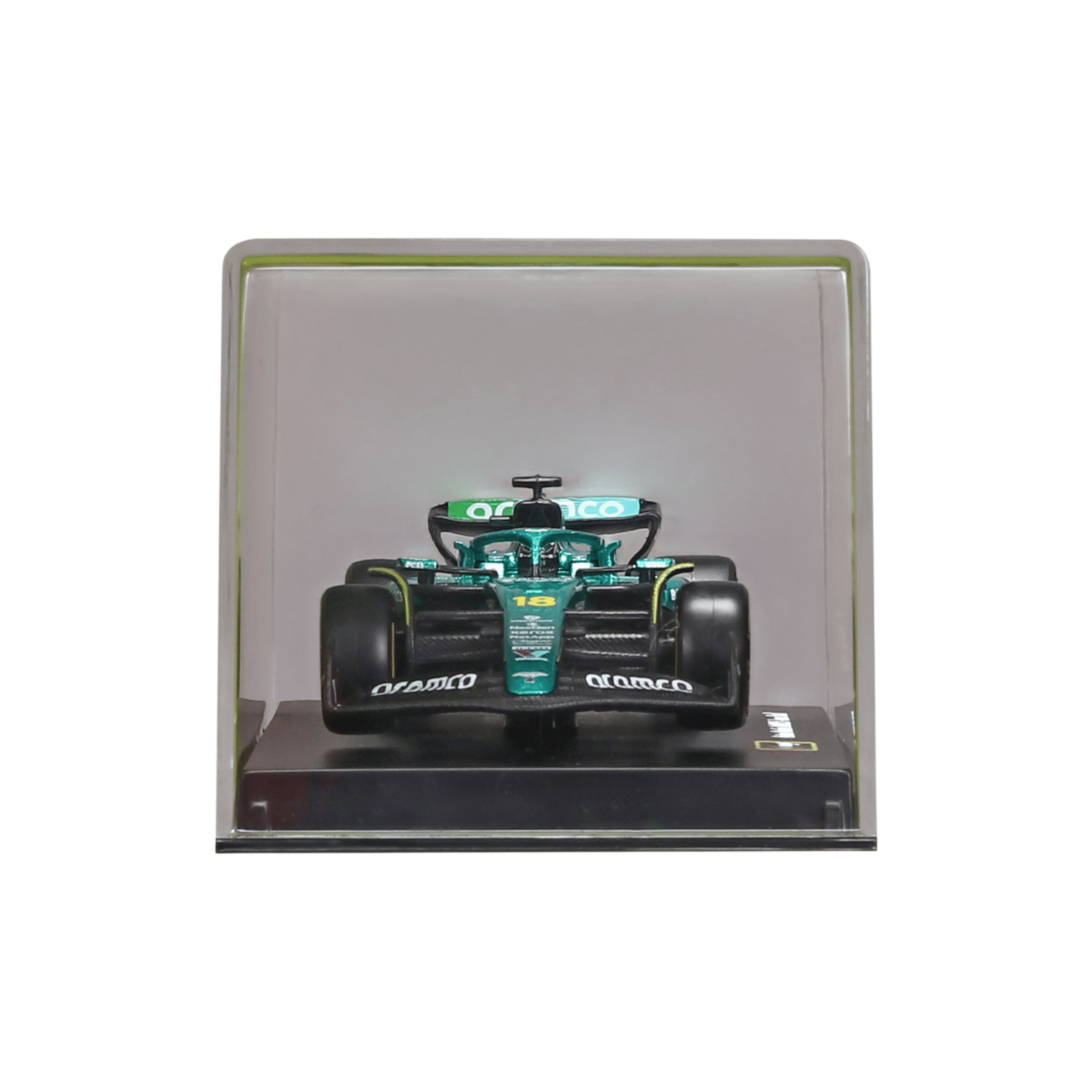 1:43 F1 2025 - Aston Martin AMR25 #18 Lance Stroll in Acrylic Box - Image 6