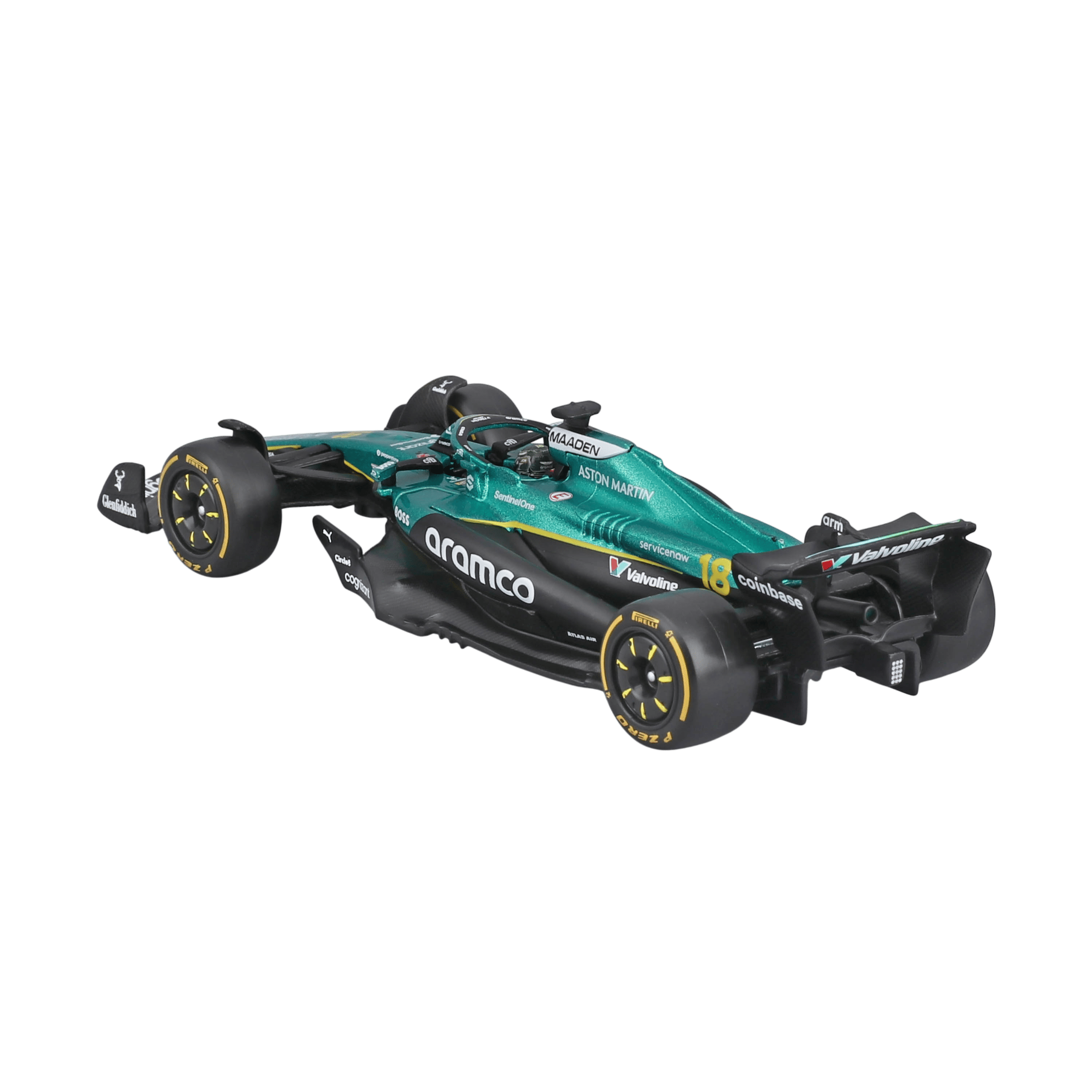 1:43 F1 2025 - Aston Martin AMR25 #18 Lance Stroll in Acrylic Box - Image 5