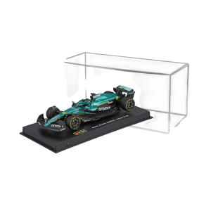 1:43 F1 2025 - Aston Martin AMR25 #18 Lance Stroll in Acrylic Box - Image 2