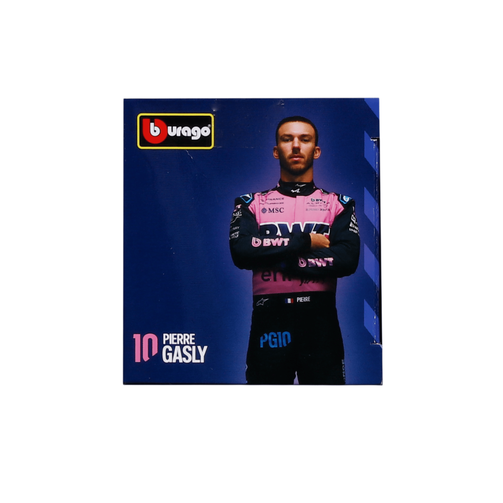 1:43 F1 2025 - Alpine A525 #10 Pierre Gasly in Window Box