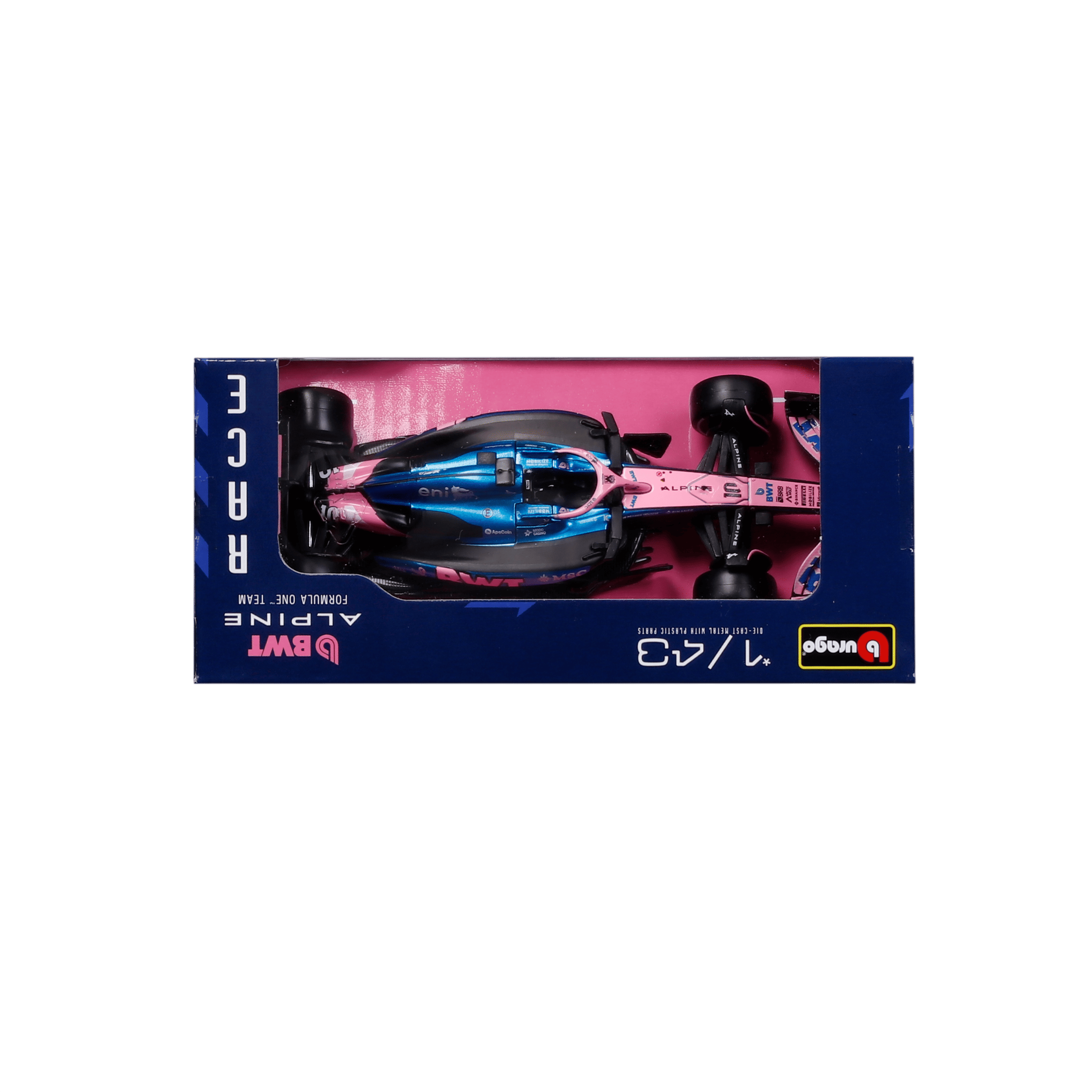 1:43 F1 2025 - Alpine A525 #10 Pierre Gasly in Window Box - Image 7
