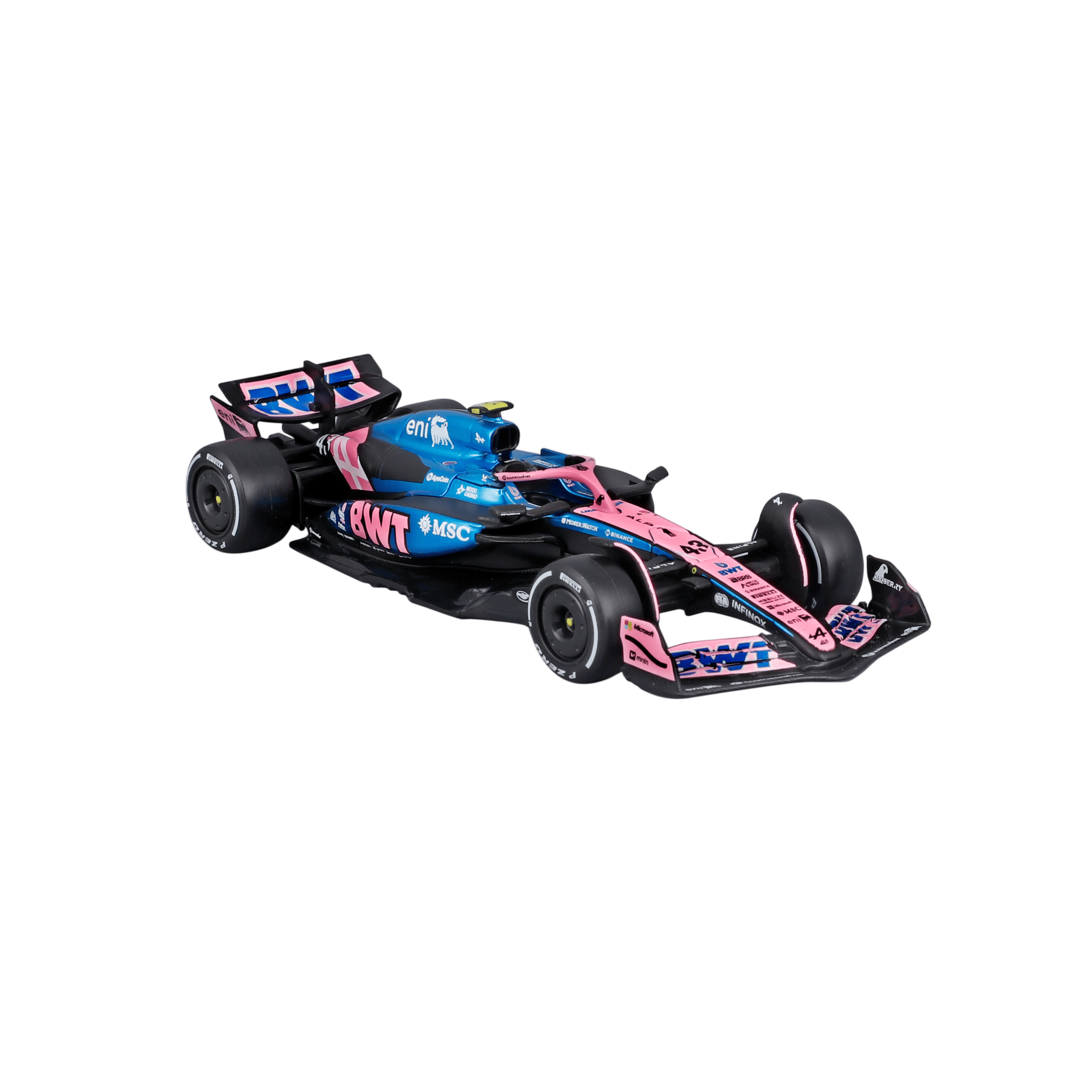 1:43 F1 2025 - Alpine A525 #43 Franco Colapinto in Window Box - Image 3