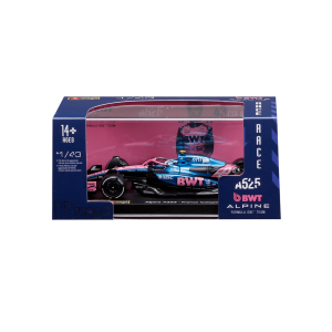 1:43 F1 2025 - Alpine A525 #43 Franco Colapinto in Acrylic Box - Image 1