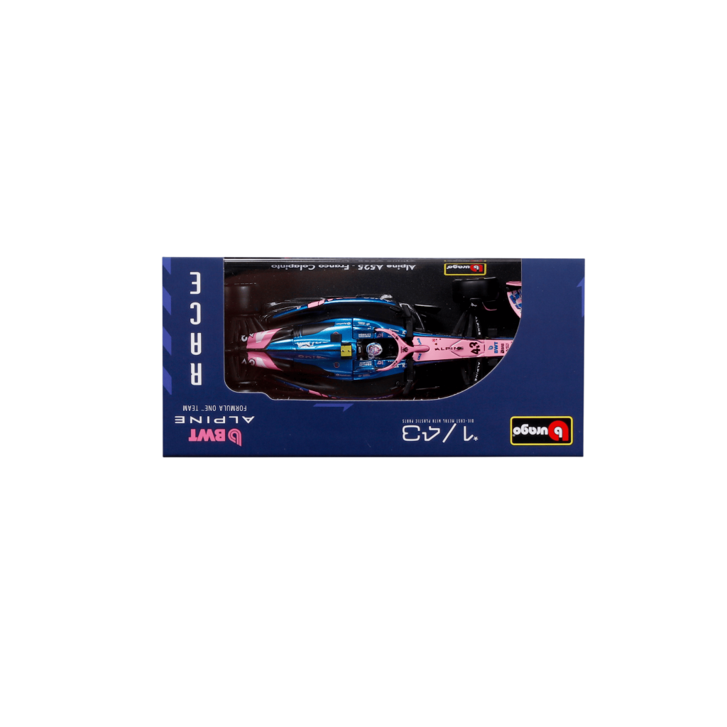 1:43 F1 2025 - Alpine A525 #43 Franco Colapinto in Acrylic Box