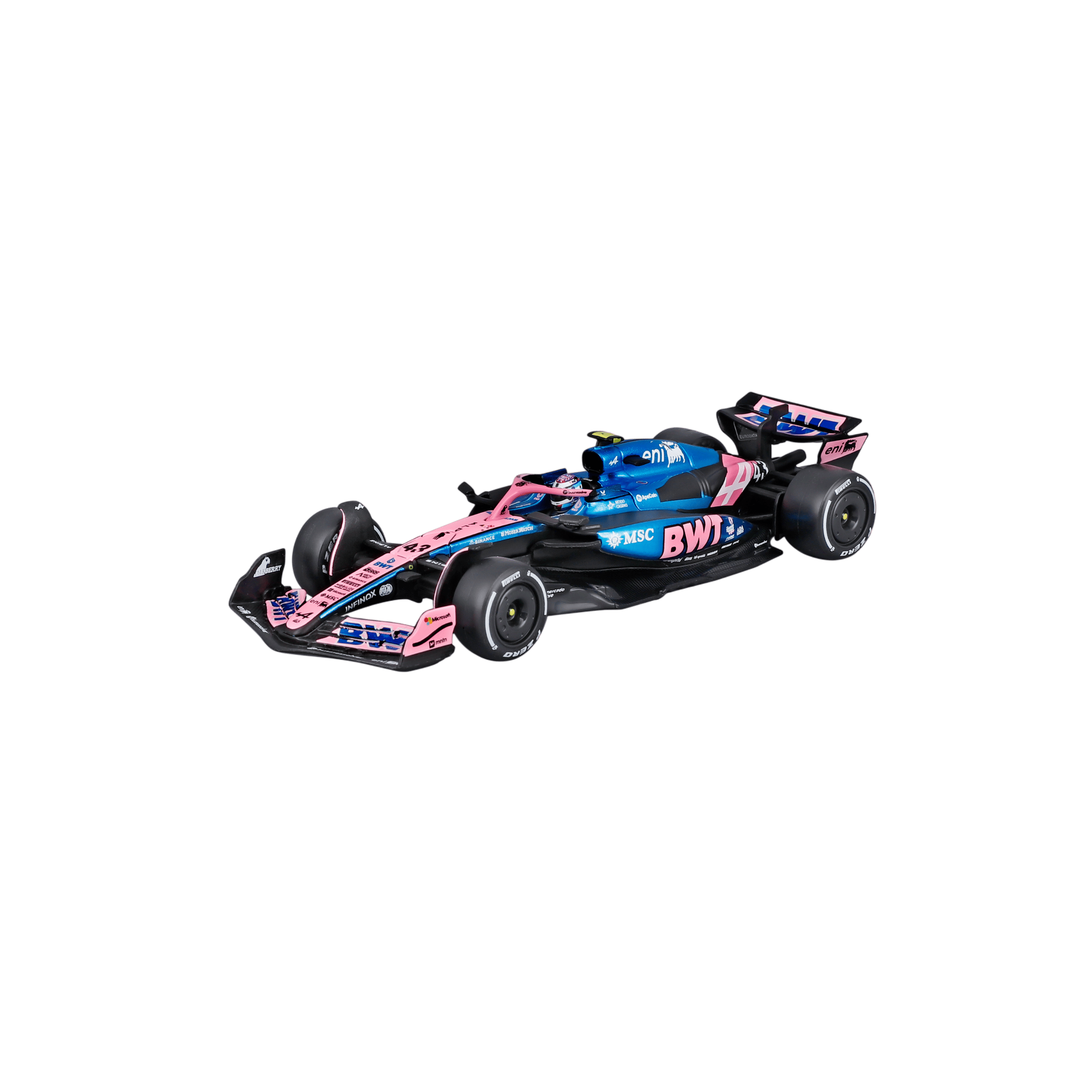 1:43 F1 2025 - Alpine A525 #43 Franco Colapinto in Acrylic Box - Image 6