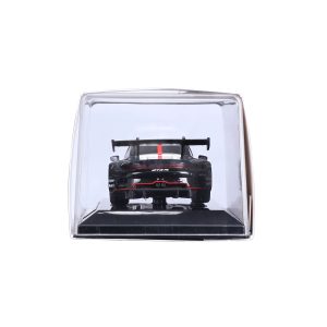 1:43 Bburago - Porsche 911 GT3 R Black-Silver in Acrylic Box - Image 6