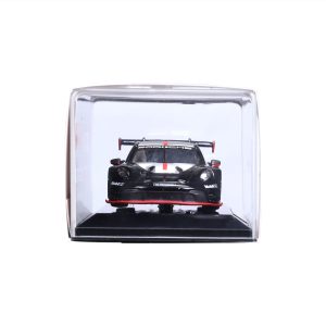 1:43 Bburago - Porsche 911 GT3 R Black-Silver in Acrylic Box - Image 7
