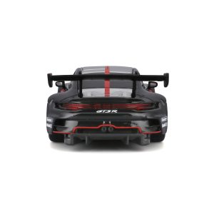 1:43 Bburago - Porsche 911 GT3 R Black-Silver in Acrylic Box - Image 9