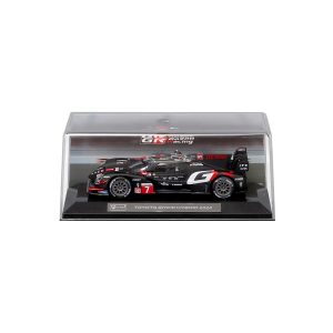1:43 Bburago - Toyota GR010 Hybrid 2024 - #7 De Vries, Kobayashi, Conway in Acrylic Box - Image 4