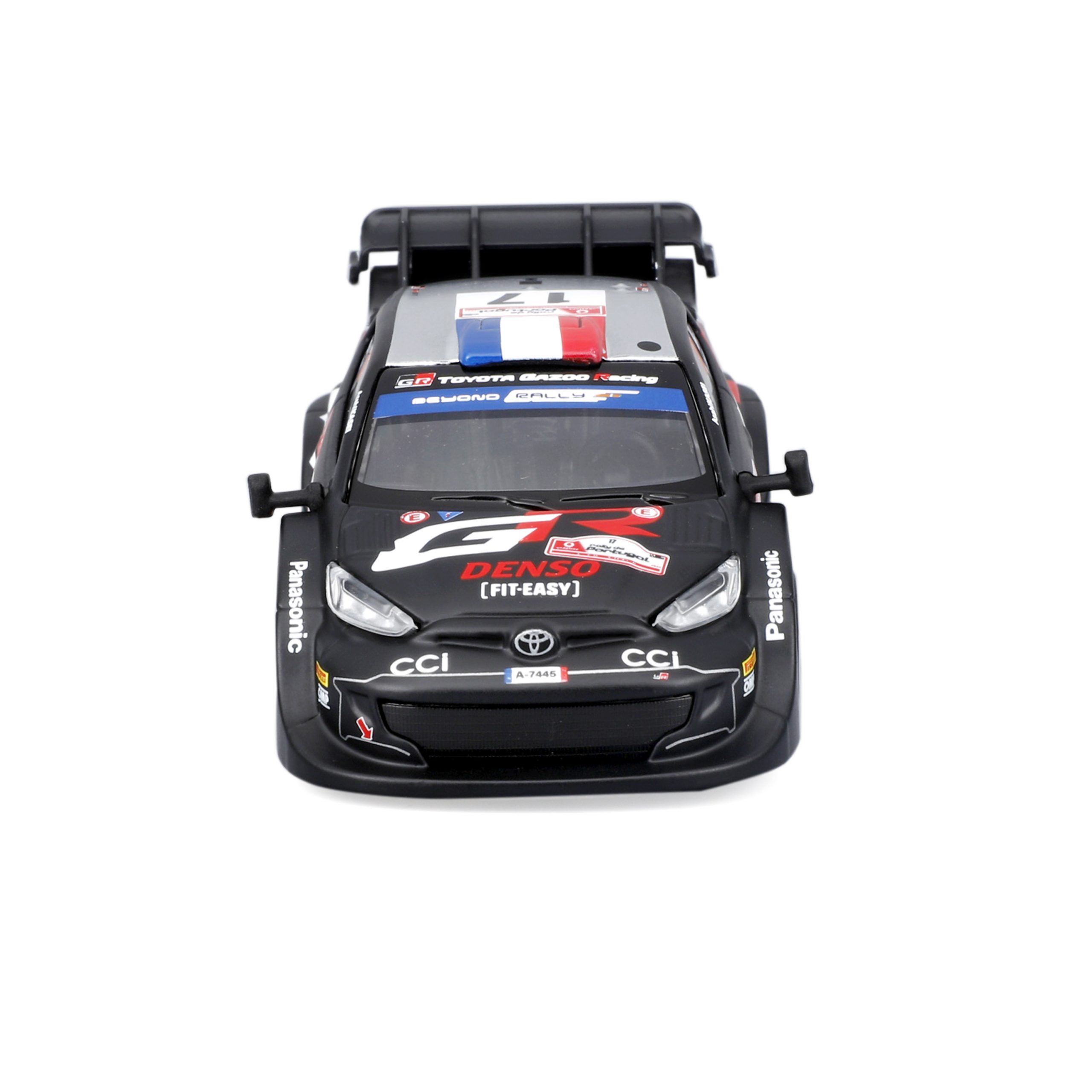 1:43 Bburago - GR Yaris Rally 1 Hybrid WRC 2024 - #17 Sébastien Ogier in Acrylic Box - Image 3