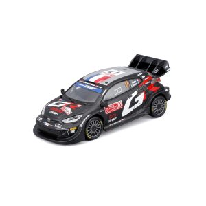 1:43 Bburago - GR Yaris Rally 1 Hybrid WRC 2024 - #17 Sébastien Ogier in Acrylic Box - Image 5