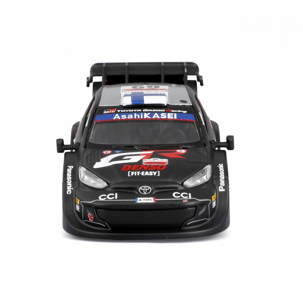 1:43 Bburago - GR Yaris Rally 1 Hybrid WRC 2024 - #69 Kalle Rovanperä in Acrylic Box