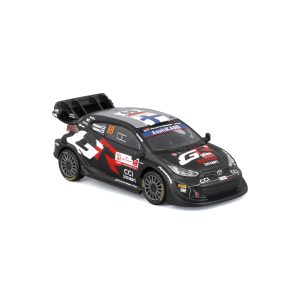 1:43 Bburago - GR Yaris Rally 1 Hybrid WRC 2024 - #69 Kalle Rovanperä in Acrylic Box - Image 4