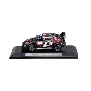 1:43 Bburago - GR Yaris Rally 1 Hybrid WRC 2024 - #69 Kalle Rovanperä in Acrylic Box - Image 7