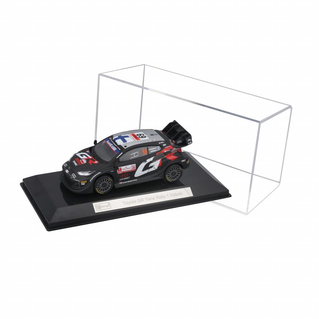 1:43 Bburago - GR Yaris Rally 1 Hybrid WRC 2024 - #69 Kalle Rovanperä in Acrylic Box