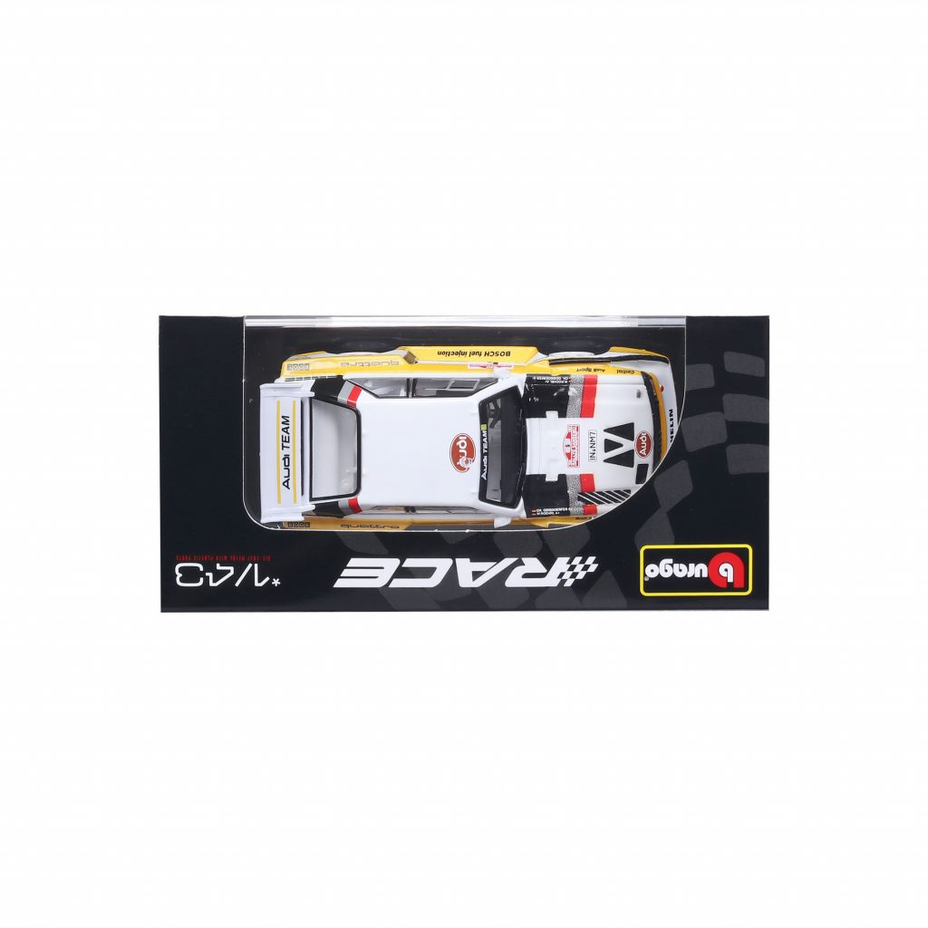 1:43 Bburago - 1985 Audi Sport Quattro S1 E2 in Acrylic Box