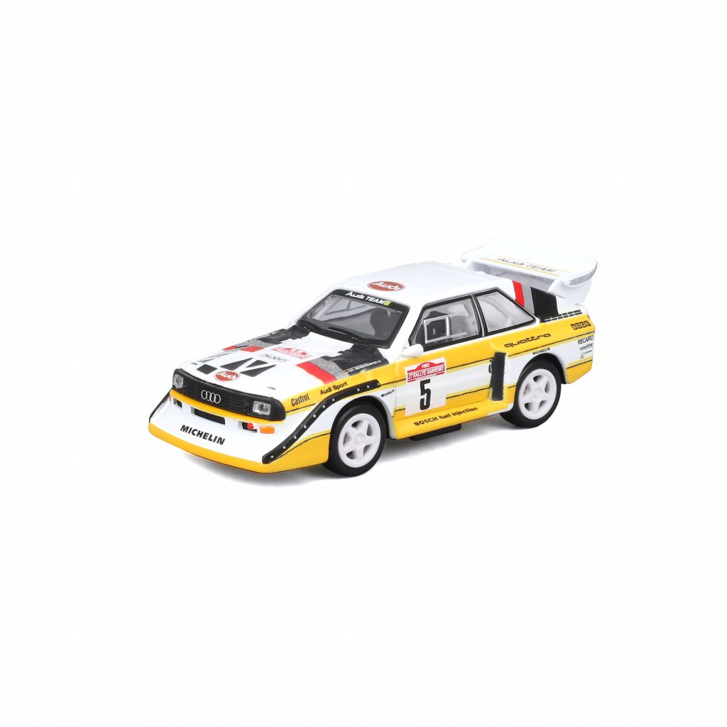 1:43 Bburago - 1985 Audi Sport Quattro S1 E2 in Acrylic Box