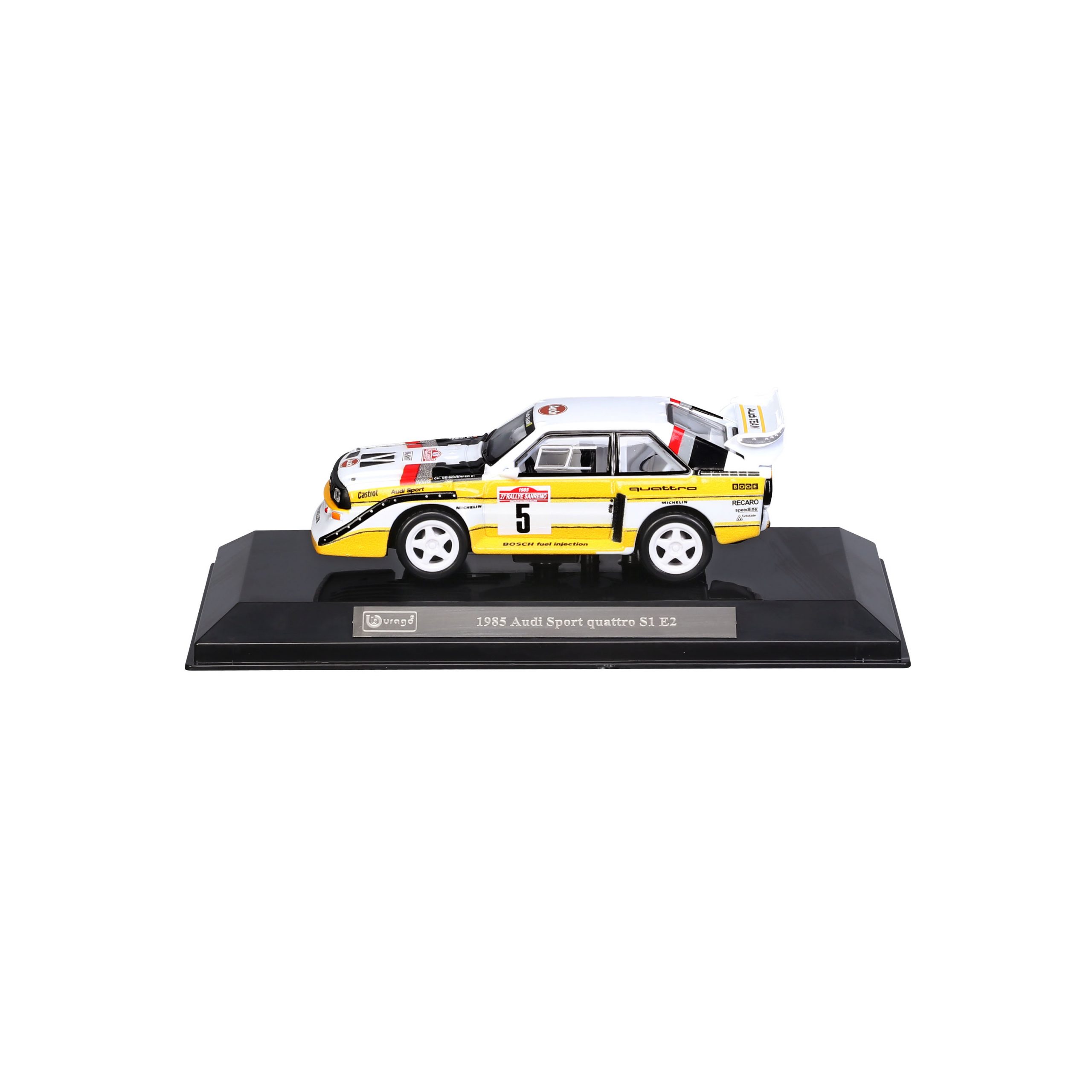 1:43 Bburago - 1985 Audi Sport Quattro S1 E2 in Acrylic Box - Image 16