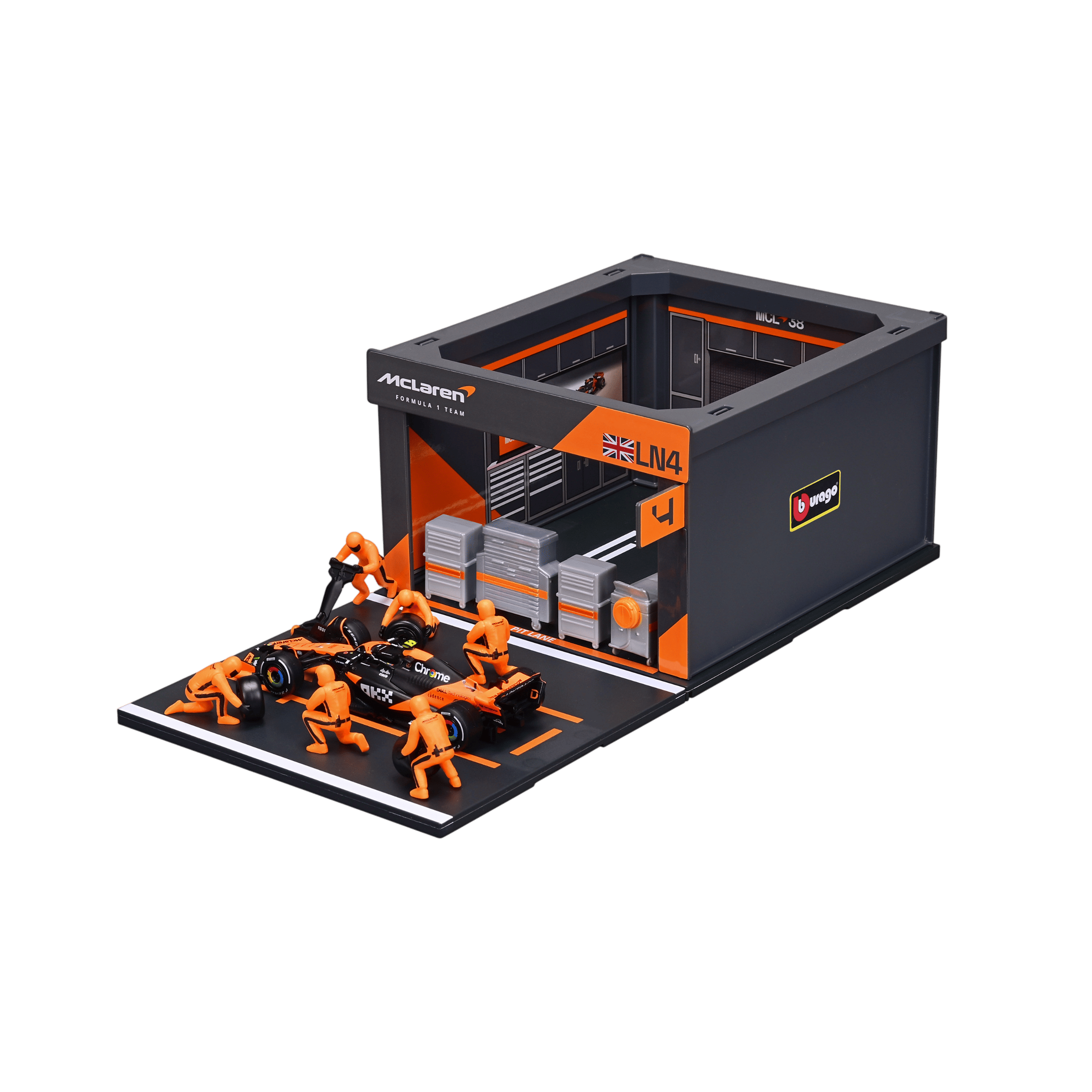 1:43 F1 2024 Pit Pass - McLaren F1 MCL38 #4 Lando Norris - Image 4